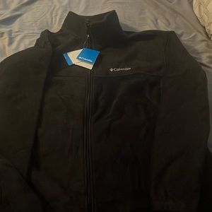 2xl men black columbia flees jacket